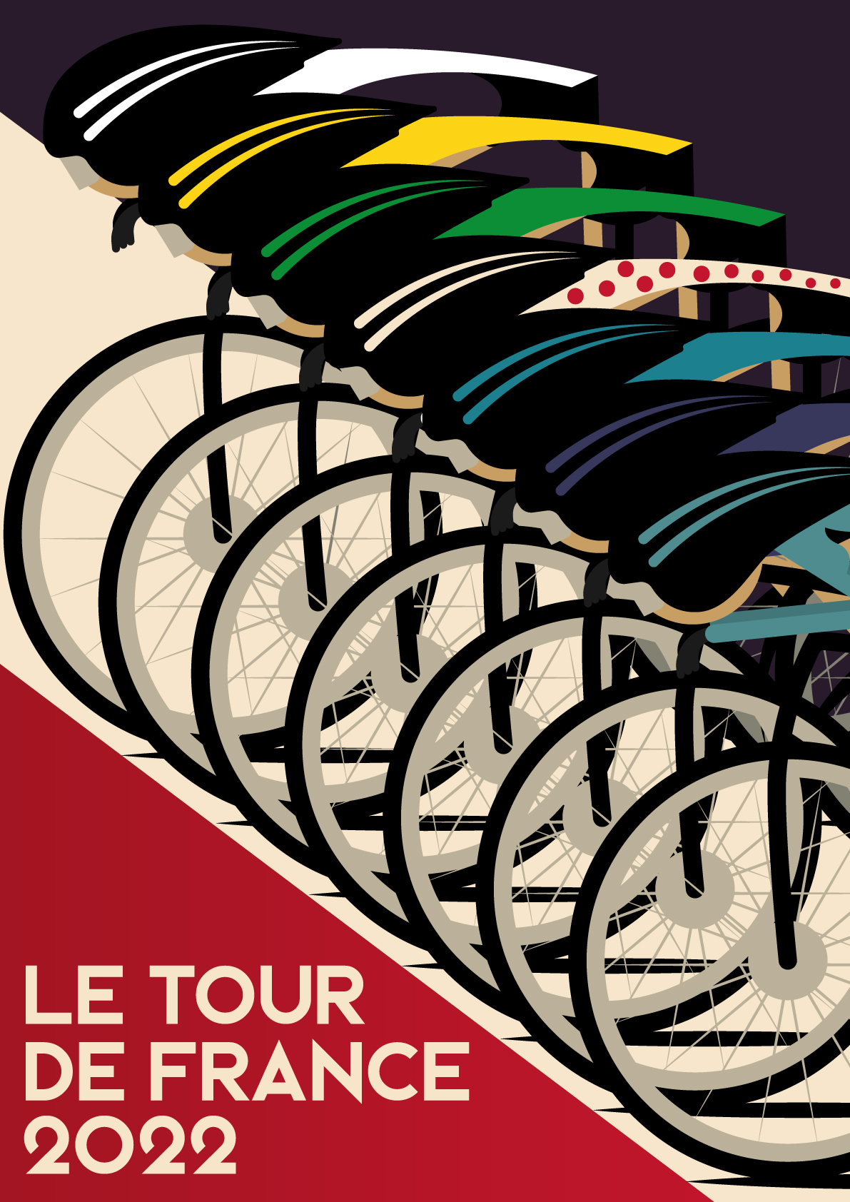 Le Tour De France Poster