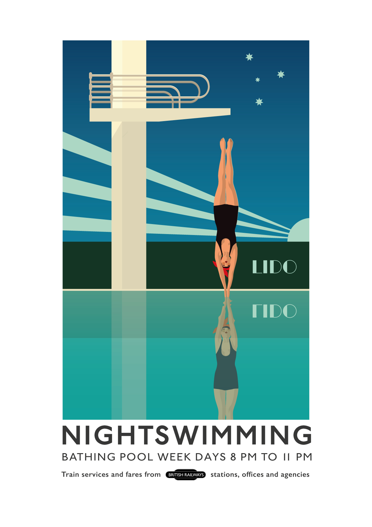 Nightswimming Poster