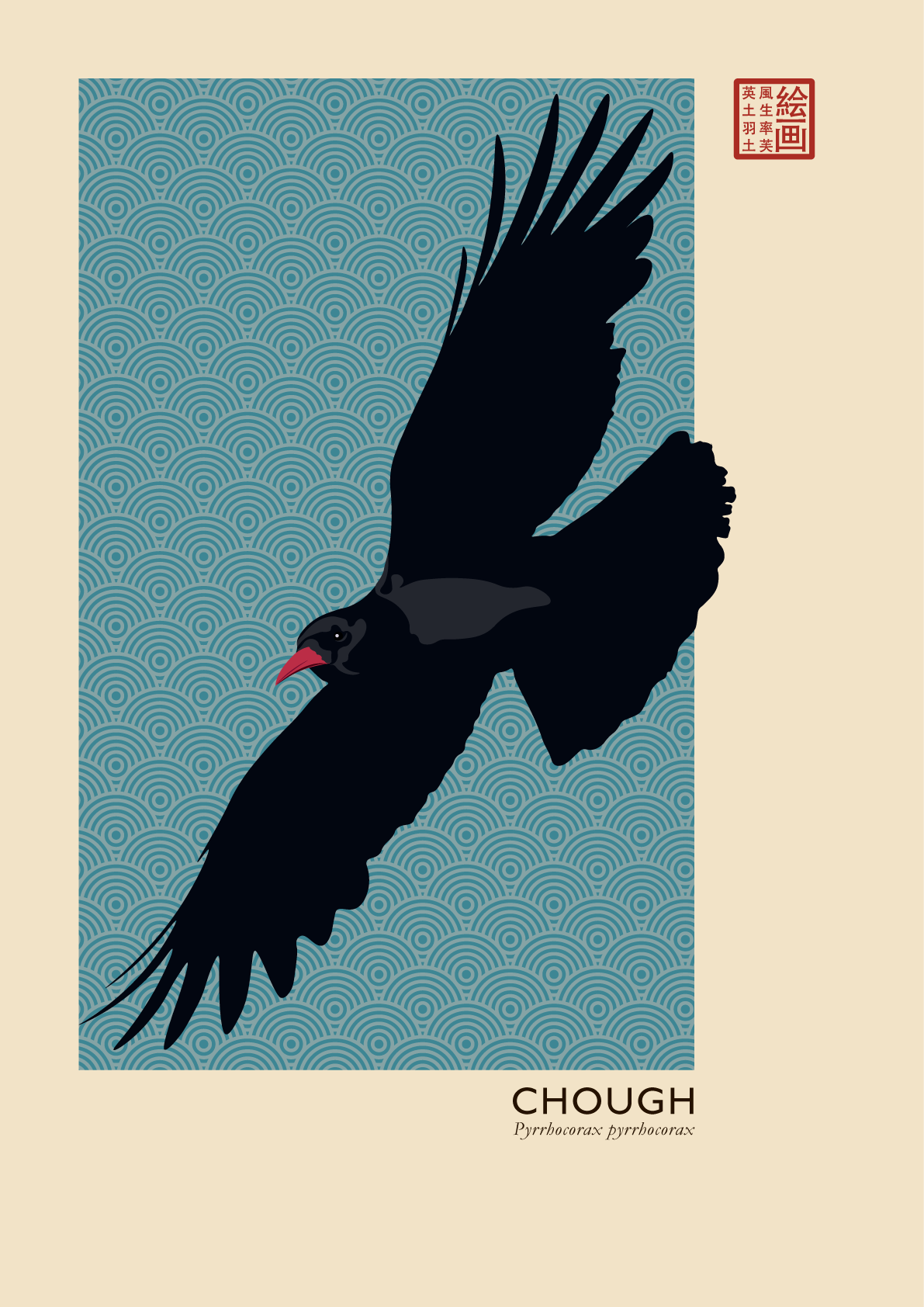 Chough Poster