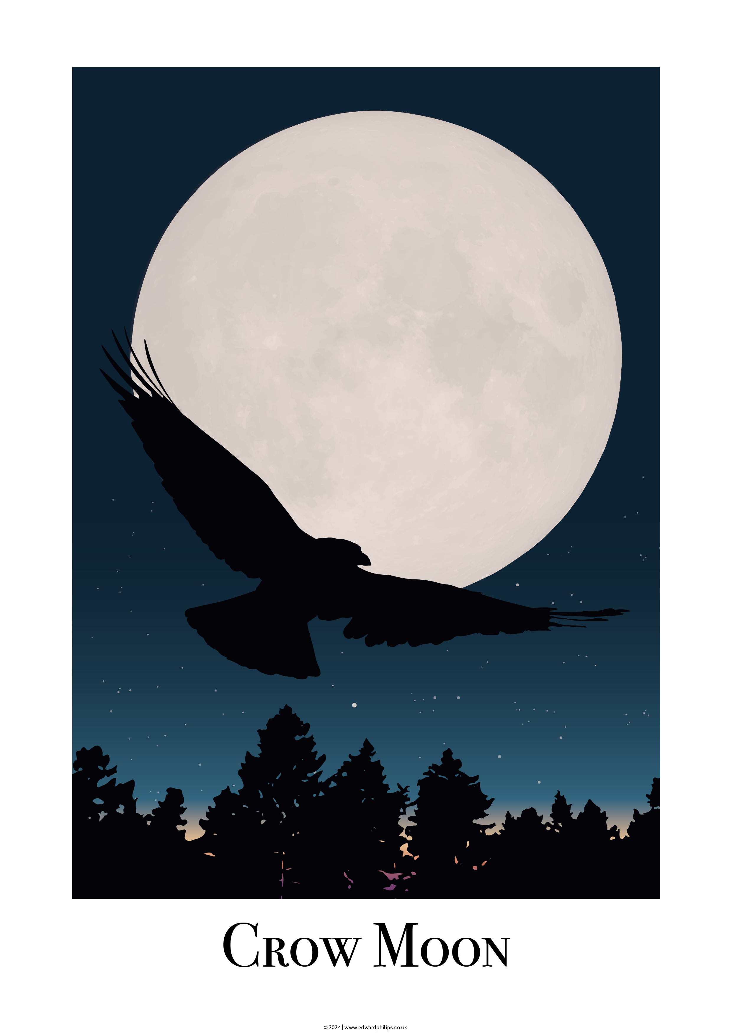 Crow Moon Poster